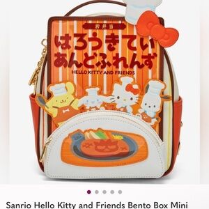 Sanrio Hello Kitty and Friends Striped Backpack